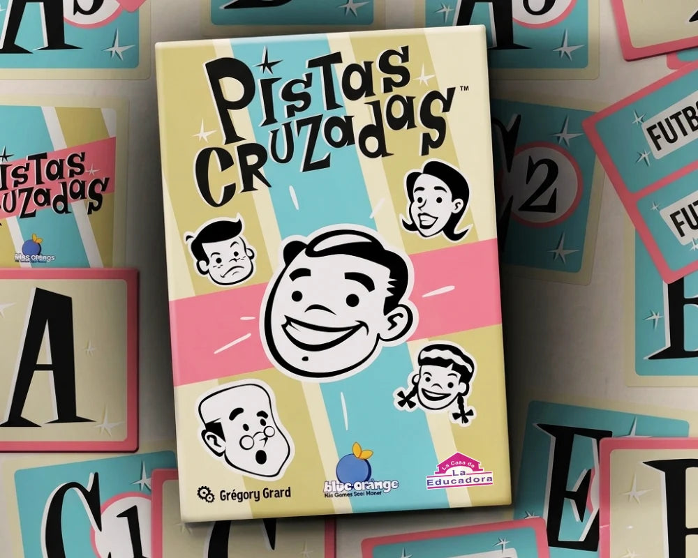 Pistas Cruzadas Juego de Mesa en Español Blue Orange