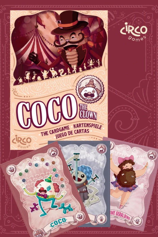 Coco The Clown, Juego de Mesa Circo Games