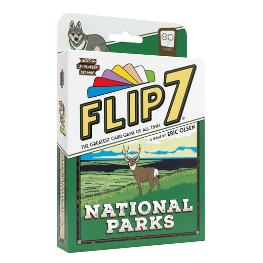 Flip 7 National Parks, Juego de Mesa USAopoly
