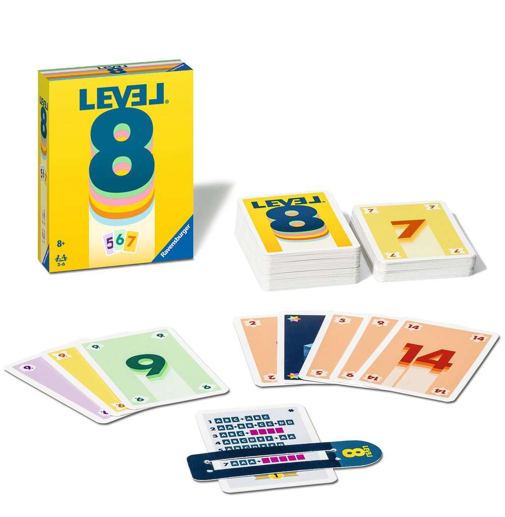 Level 8, Juego De Mesa De Cartas Ravensburger