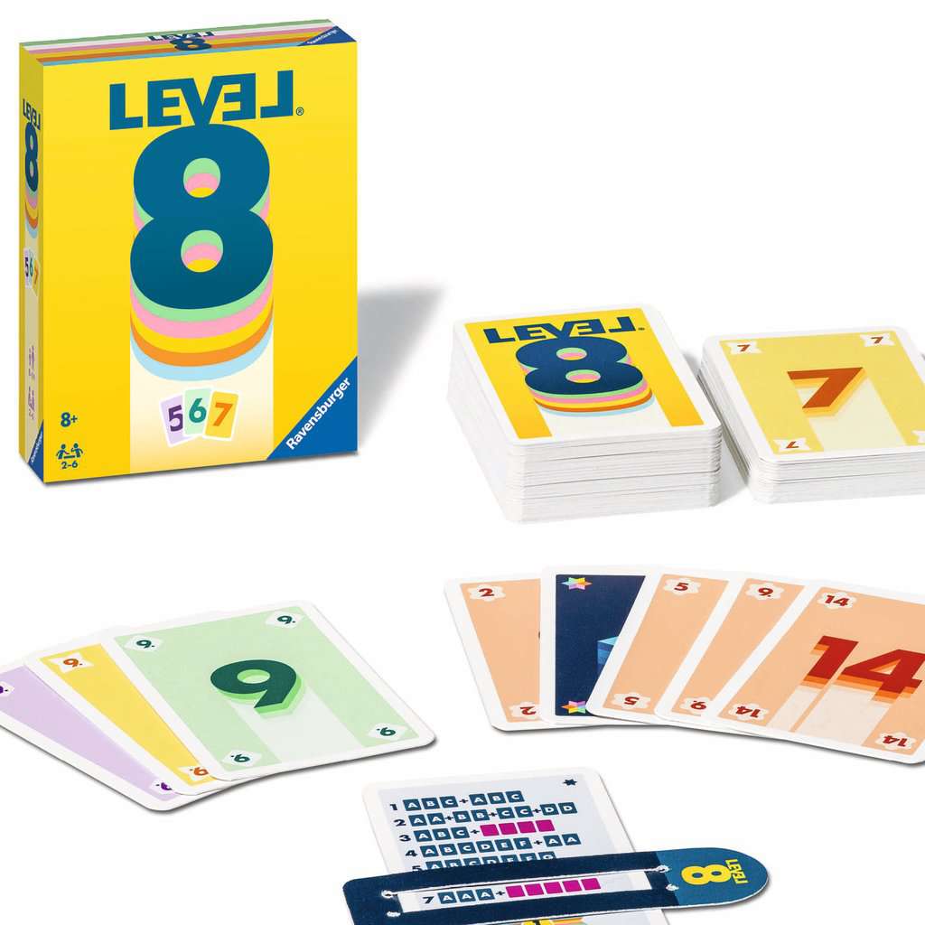 Level 8, Juego De Mesa De Cartas Ravensburger