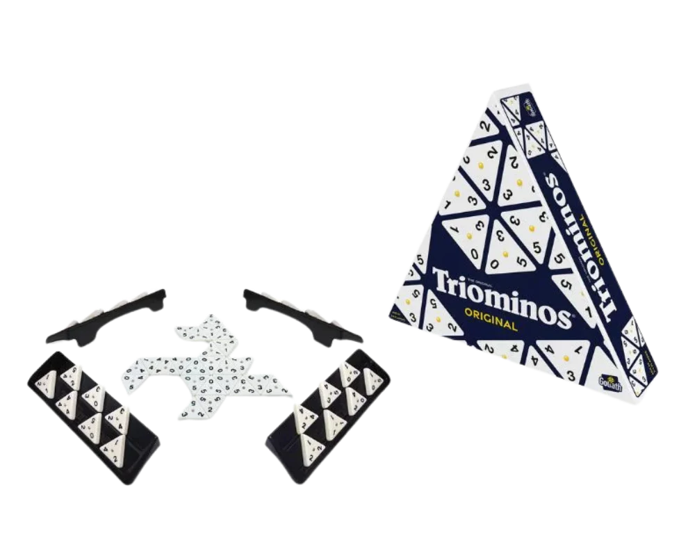 Triominos Original 4 Jugadores: Juego de Mesa. Goliath