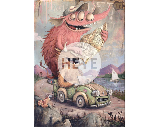 Zozoville Viaje por la Carretera Rompecabezas 2000 Piezas Heye