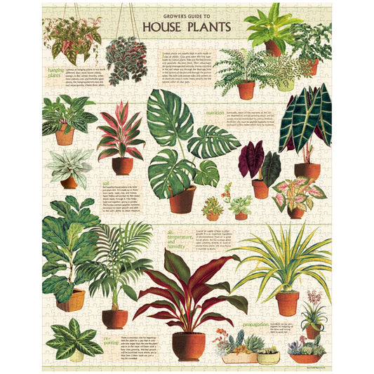 Rompecabezas Vintage House Plants