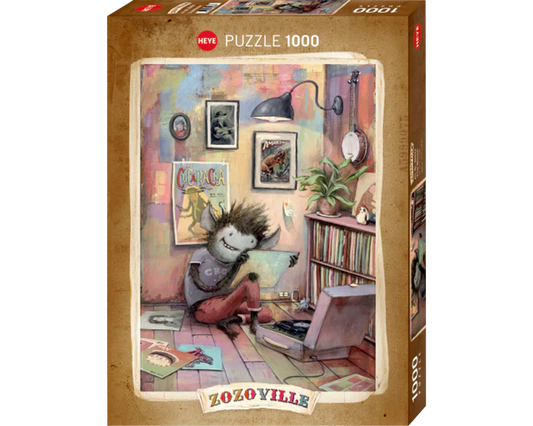 Zozoville - Monstruo de Vinilo: Rompecabezas 1000 piezas Heye