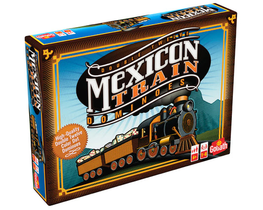 Dominó Tren Mexicano Doble Doce Juego de Mesa Goliath