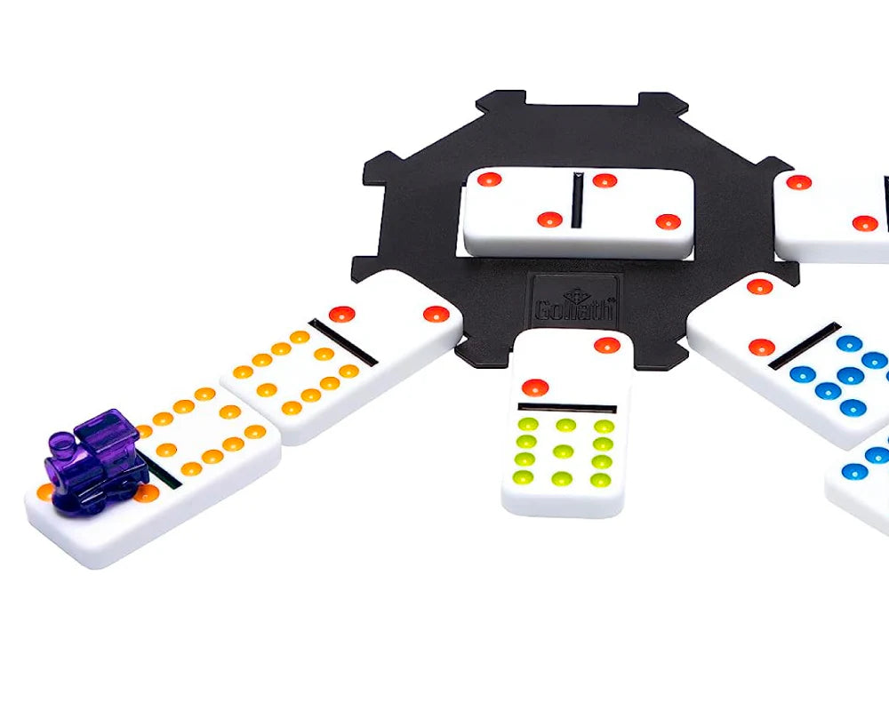 Dominó Tren Mexicano Doble Doce Juego de Mesa Goliath