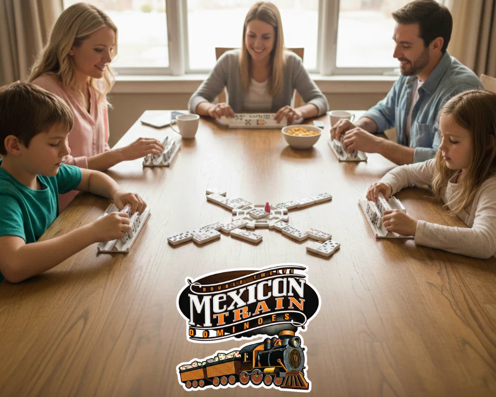 Dominó Tren Mexicano Doble Doce Juego de Mesa Goliath