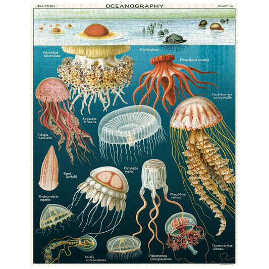 Rompecabezas Vintage Jelly Fish