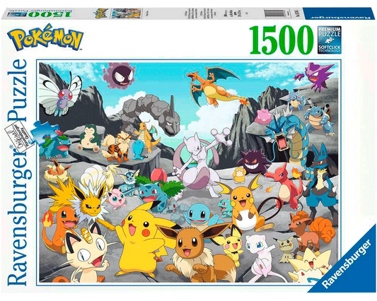 Pokémon Classics Rompecabezas 1500 Piezas Ravensburger