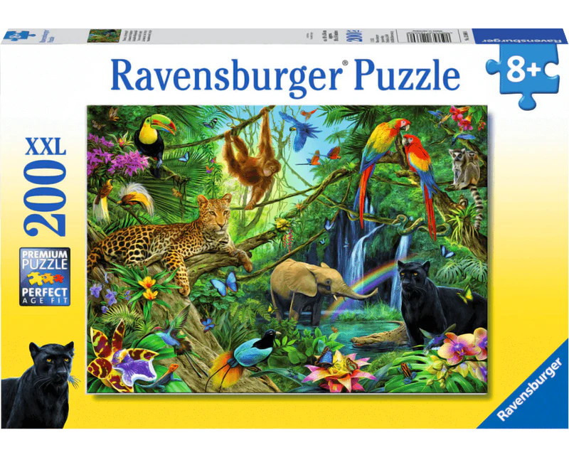 Animales de la Selva: Rompecabezas 200 Piezas Ravensburger