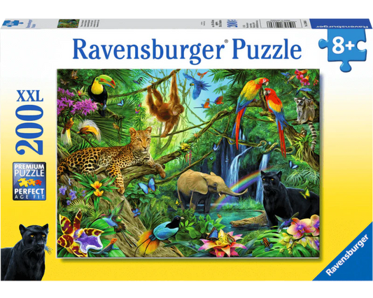 Animales de la Selva: Rompecabezas 200 Piezas Ravensburger