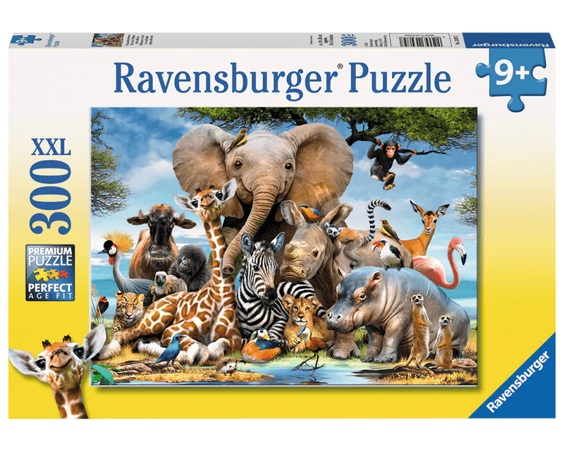 Amigos de África: Rompecabezas 300 Piezas Ravensburger