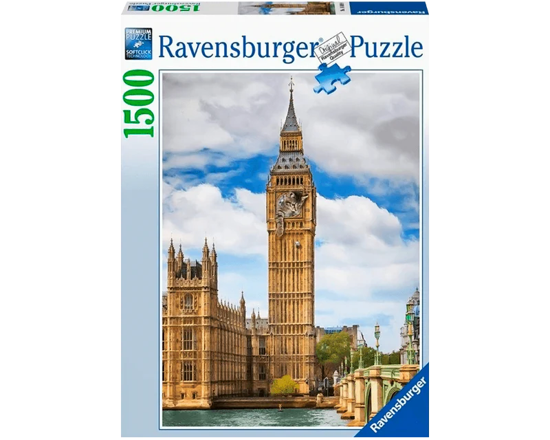 Reloj Big Ben: Rompecabezas 1500 Piezas Ravensburger