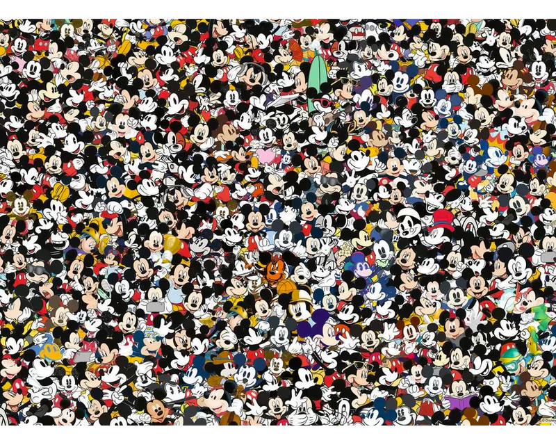 Challenge Mickey: Rompecabezas 1000 Piezas Ravensburger