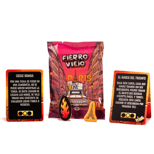 Expansion Paris Fierro Viejo, Ideotas