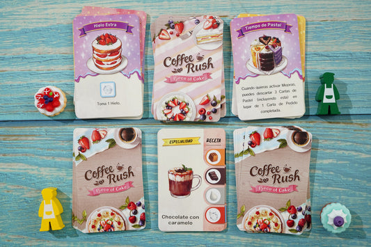Coffee Rush: Piece of Cake Español, Juego de Mesa Korea Board Games
