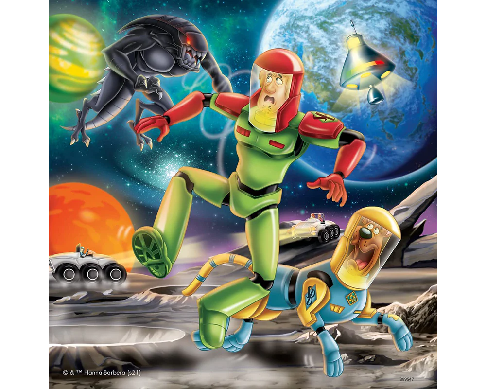 Scooby Doo: Rompecabezas 3 x 49 Piezas Ravensburger