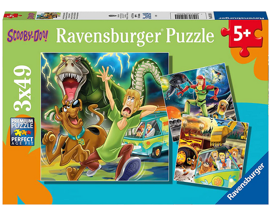 Scooby Doo: Rompecabezas 3 x 49 Piezas Ravensburger