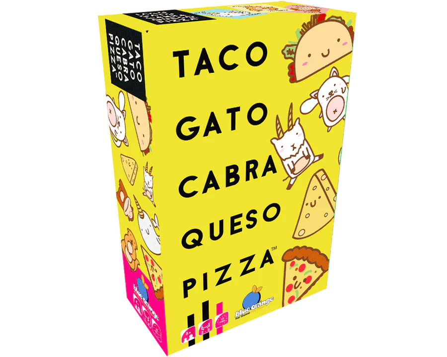 Taco Gato Cabra Queso Pizza - Juego de Mesa Blue Orange