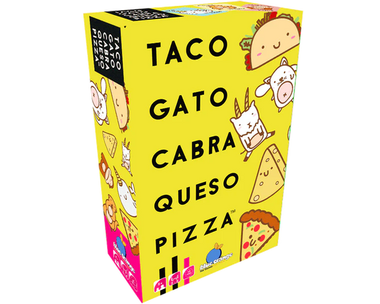 Taco Gato Cabra Queso Pizza - Juego de Mesa Blue Orange