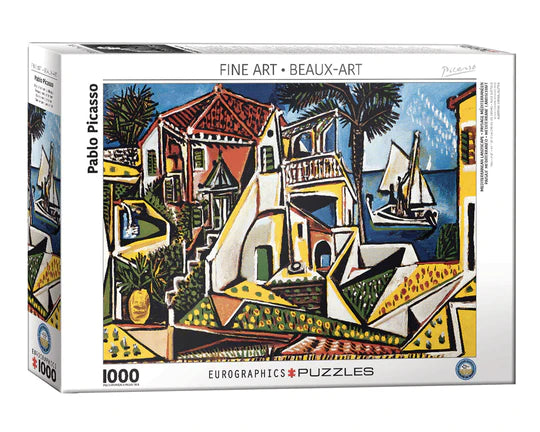 Picasso Paisaje Mediterráneo Rompecabezas 1000 Piezas Eurographics