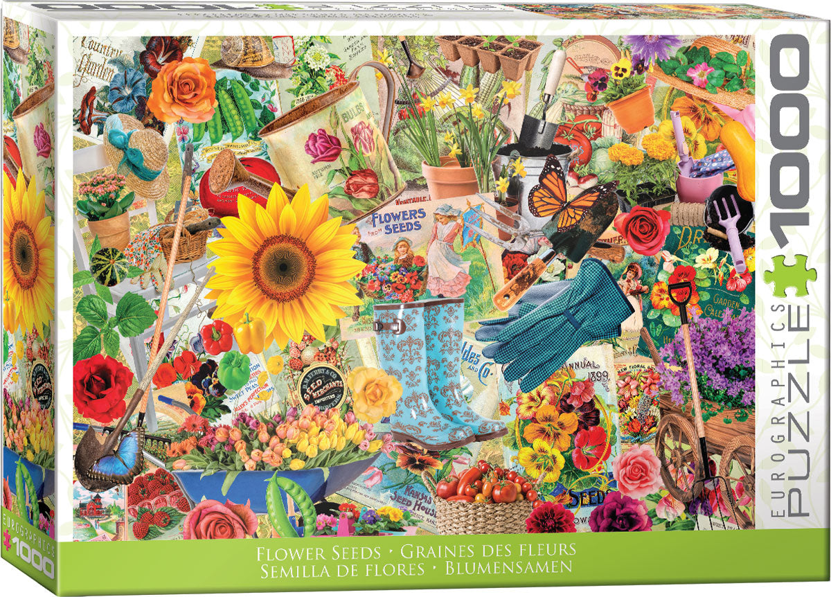 Jardineria, Rompecabezas 1000 Piezas Eurographics