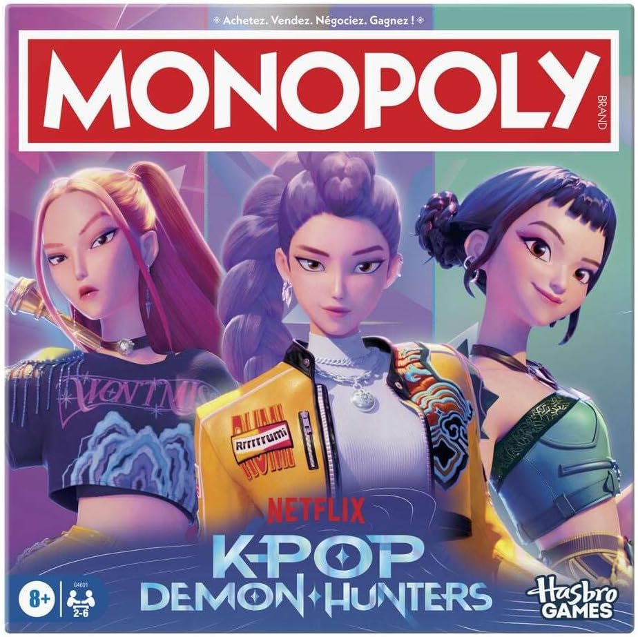 Monopoly KPOP Demon Hunters Edición Especial, Hasbro Gaming