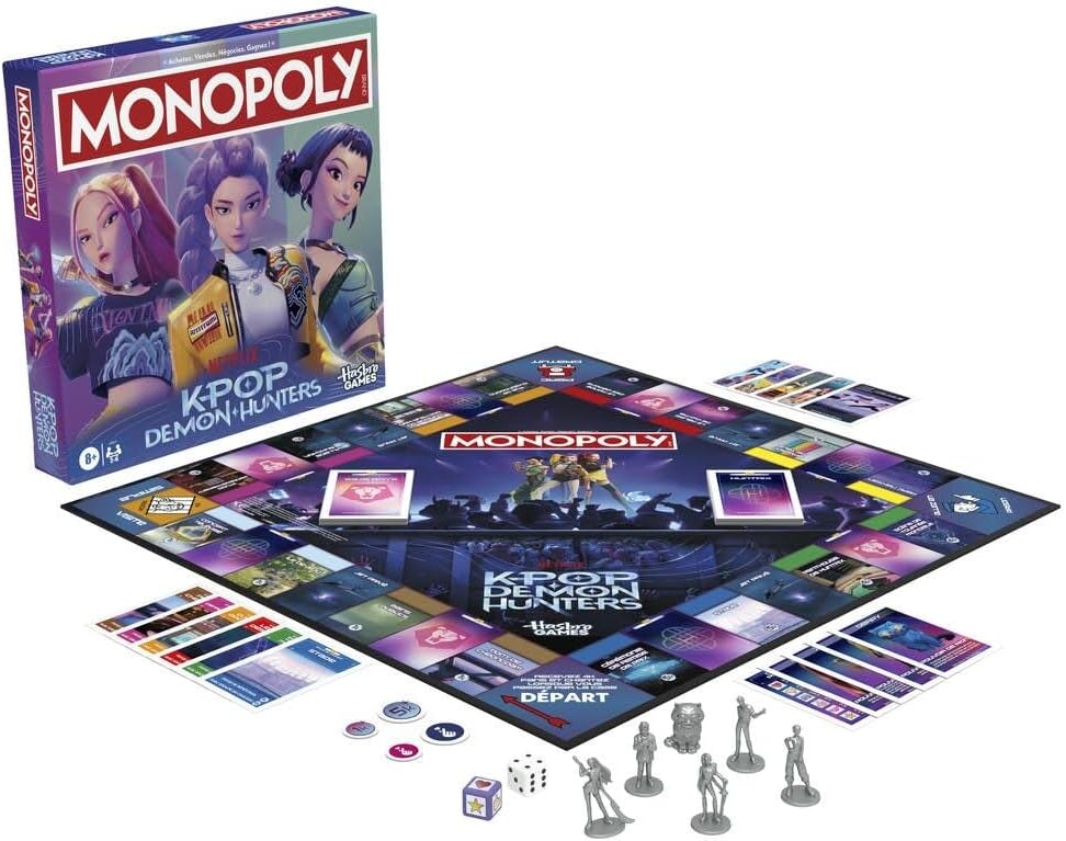 Monopoly KPOP Demon Hunters Edición Especial, Hasbro Gaming