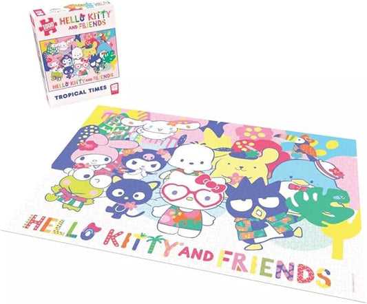 Hello Kitty y Amigos Tropical Times - Rompecabezas Coleccionable de 1000 Piezas