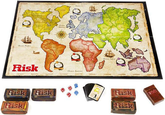 Hasbro Risk el Juego Estratégico de Conquista