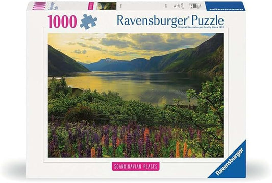 Fiordo en Noruega: Rompecabezas 1000 Piezas Ravensburger