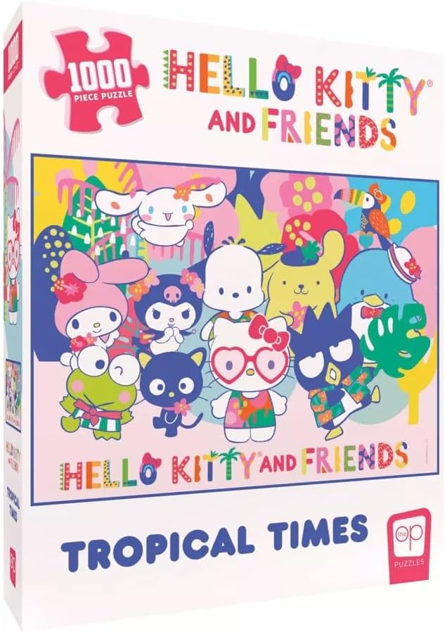 Hello Kitty y Amigos Tropical Times - Rompecabezas Coleccionable de 1000 Piezas