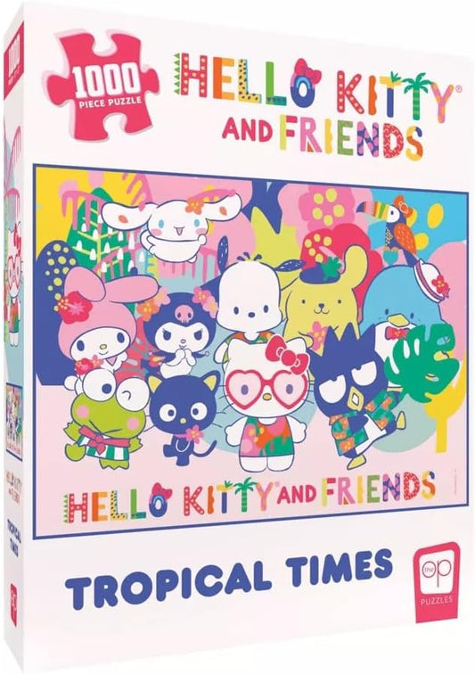 Hello Kitty y Amigos Tropical Times - Rompecabezas Coleccionable de 1000 Piezas