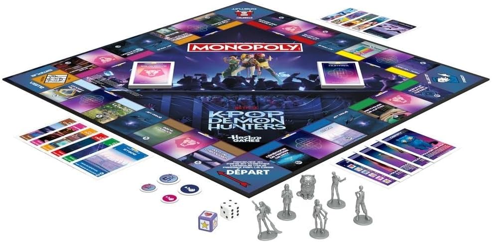 Monopoly KPOP Demon Hunters Edición Especial, Hasbro Gaming