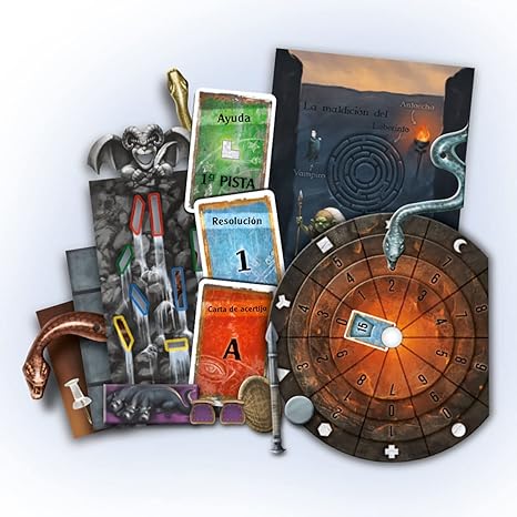 EXIT –Laberinto Maldito, Juego de Mesa, Devir