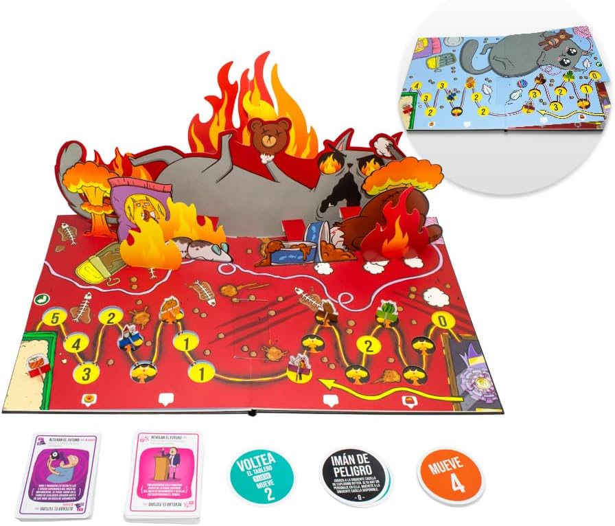 Exploding Kittens El Juego de Mesa de Carrera