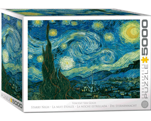 Van Gogh - La Noche Estrellada Rompecabezas de Arte 5000 piezas Eurographics
