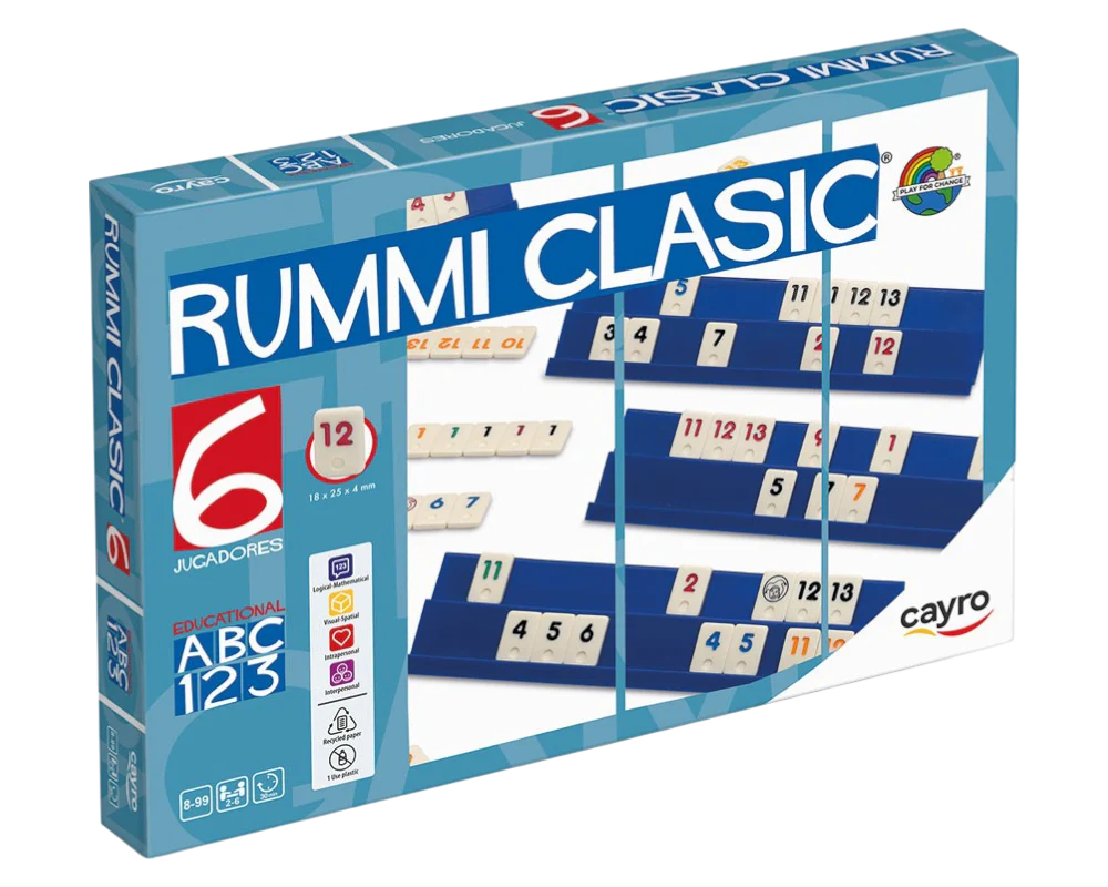 Rummi Classic 6 Jugadores: Juego de Mesa Cayro