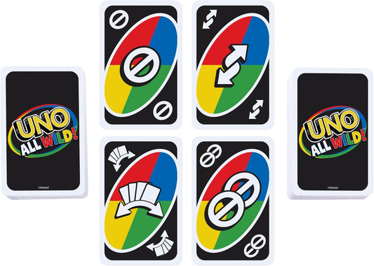 UNO All Wild: Juego de Mesa Mattel