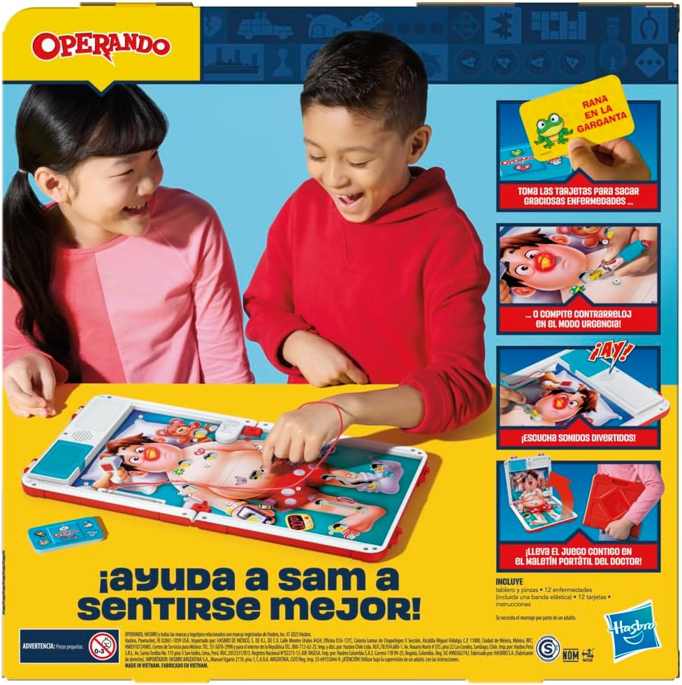 Operando, Juego de Mesa Hasbro