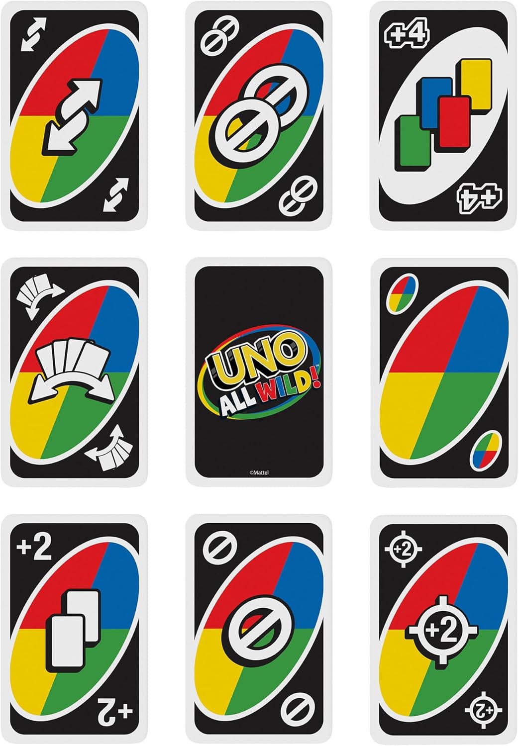 UNO All Wild: Juego de Mesa Mattel