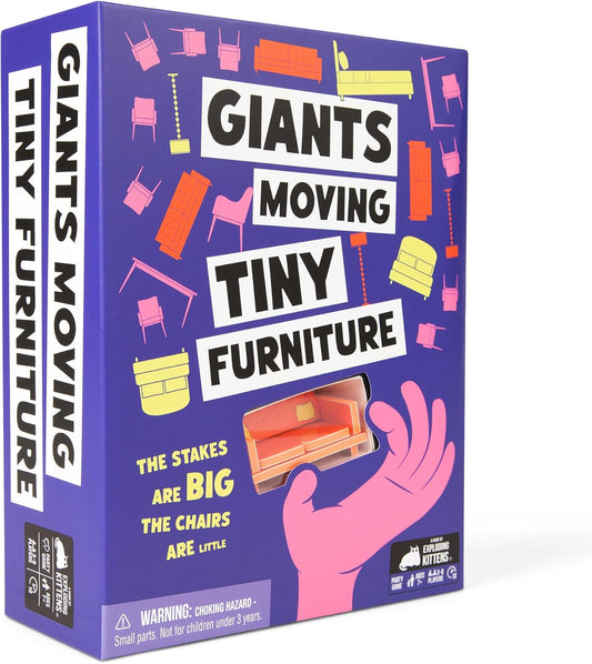 Exploding Kittens Presents: Giants Moving Tiny Furniture