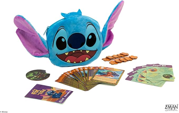 Disney Stitch The Fix for 626: A Love Letter Game (Inglés), Juego de Mesa Asmodee