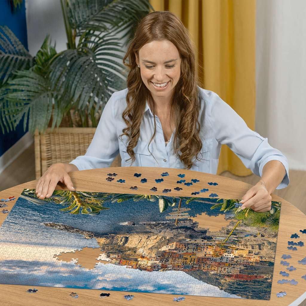 Vista de Cinque Terre: Rompecabezas 1500 Piezas Ravensburger