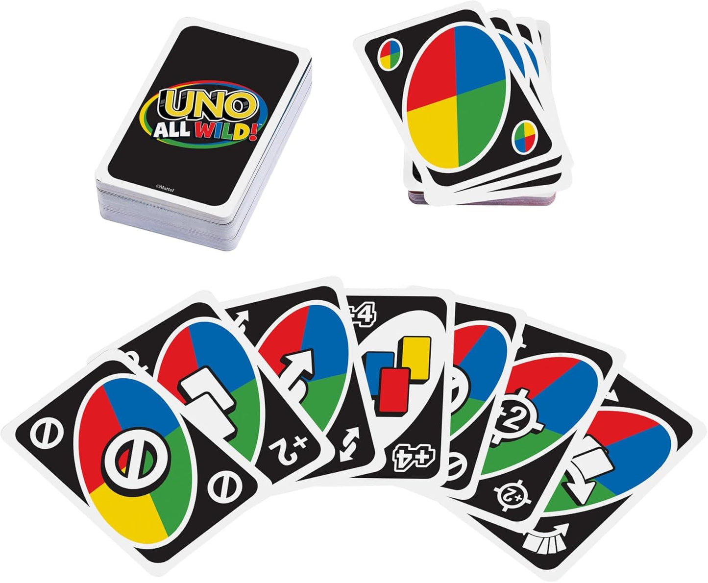 UNO All Wild: Juego de Mesa Mattel