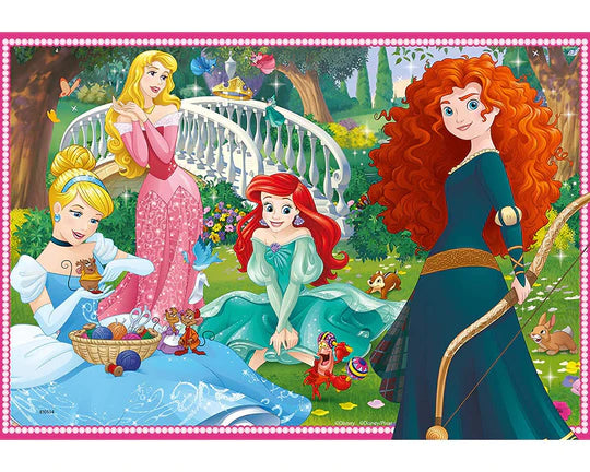 El Mundo de las Princesas Rompecabezas 2 x 12 Piezas Ravensburger