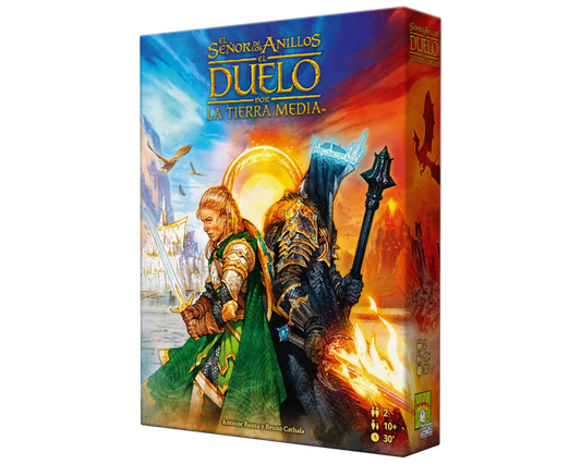 El Señor de los Anillos: Duelo por la Tierra Media Juego de Mesa Asmodee en Español