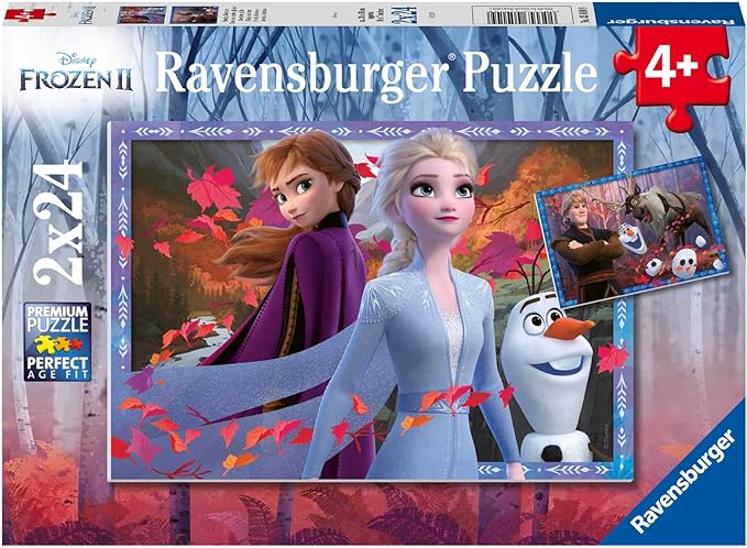 Frozen: Rompecabezas 2 x 24 Piezas Ravensburger