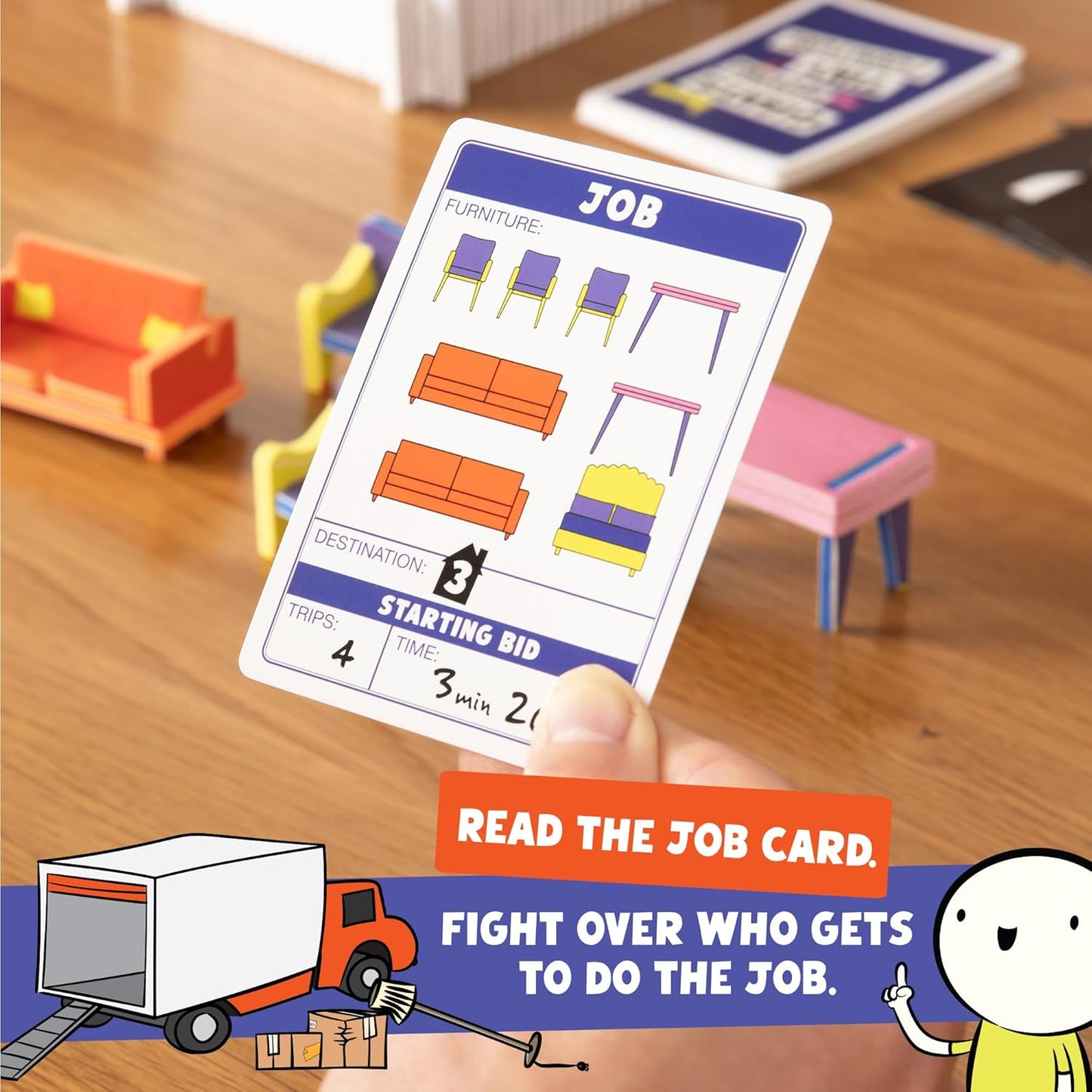 Exploding Kittens Presents: Giants Moving Tiny Furniture